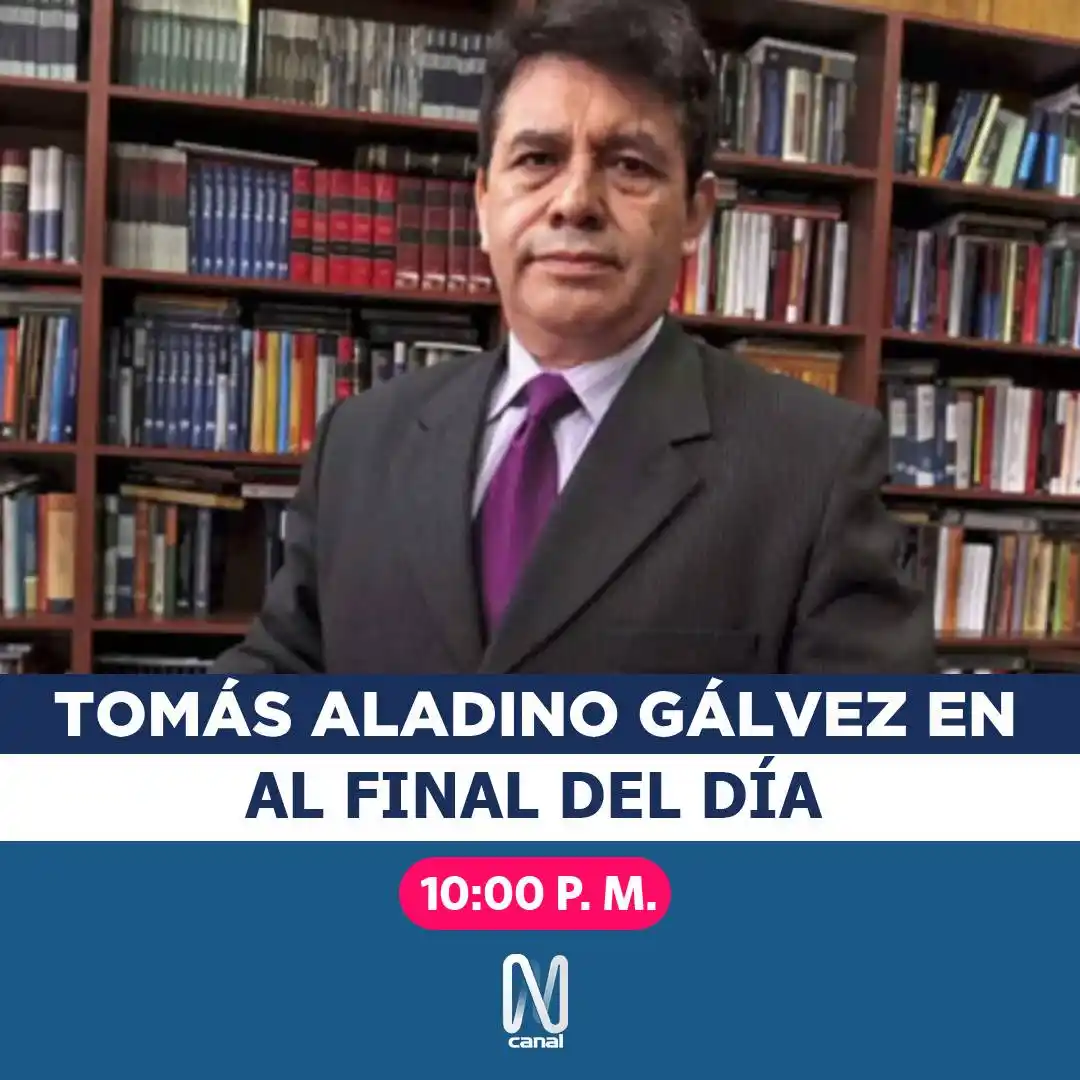 Image from Canal N: Diana Seminario entrevistará a Tomás Aladino Gálvez sobre su reposició...
