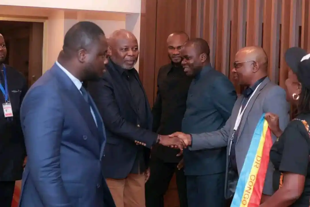 Image from Les Vrais Révolutionnaires (VR): 🔔 DIPLOMATIE PARLEMENTAIRE : LE PRÉSIDENT VITAL KAMERHE SÉJOURNE À C...