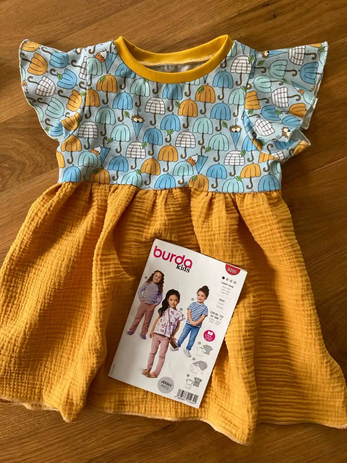 Image from Fadenspiel „Die Nähwerkstatt „ die : Ein Schnitt, zwei Looks! ✂️👗 Jersey trifft Musselin – was für ein Dre...