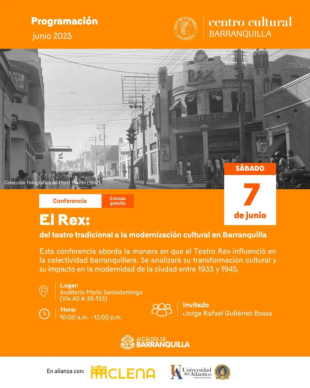 Image from Pilla en Barranquilla ❤️💛💚: *El Teatro Rex*, referente en la ciudad, marcó un hito en la moderniza...