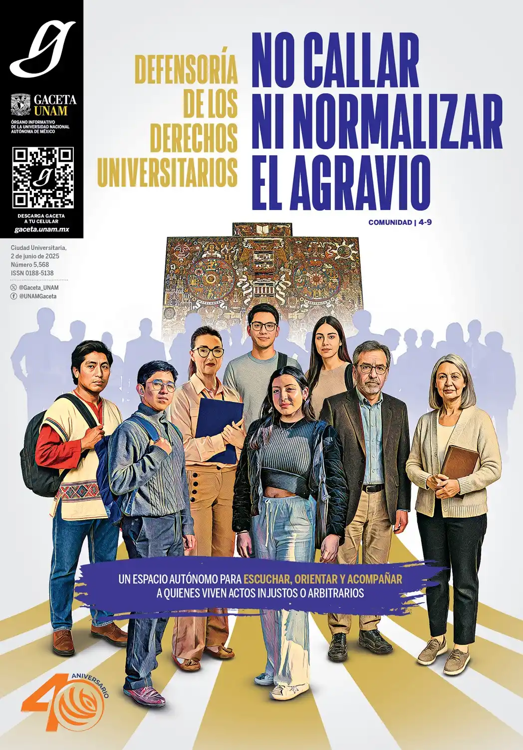 Gaceta UNAM post