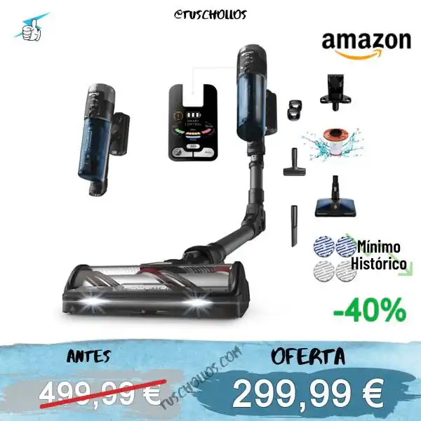 Image from Tuschollos - Ofertas, Chollos Y Gangas Todos Los Días De Amazon, Miravia Y Aliexpress!!!: *💸⚡️EN REBAJA ASPIRADORA X-FORCE ROWENTA!!* <a class="text-blue-500 h...