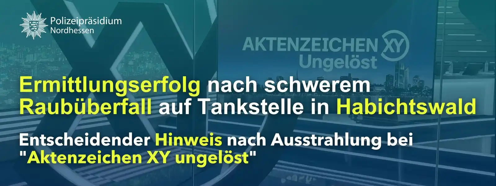 Image from Polizei Nordhessen: 🔹*Ermittlungserfolg* nach schwerem *Raubüberfall* auf *Tankstelle*🔹 ...