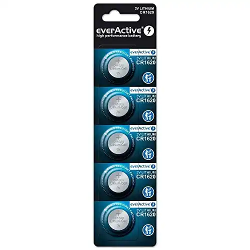 Image from Pirate Deals Angebote | Preisfehler, Schnäppchen, Rabatte & Freebies: everActive CR1620 3V, 5X Lithium Knopfzelle Batterien, leistungsstärks...
