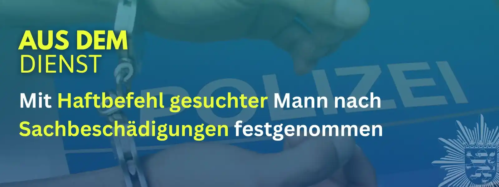 Image from Polizei Nordhessen: 🚔 *Festnahme nach Steinwurf & Vandalismus* 🚨 Gestern Abend hat ein ...