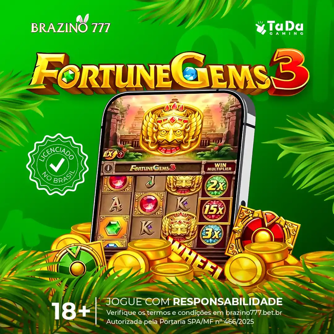 Image from Brazino777.Bet.Br cassino: 💎💥 Fortune Gems 3 tá na área e tá mais reluzente que figurino de nov...