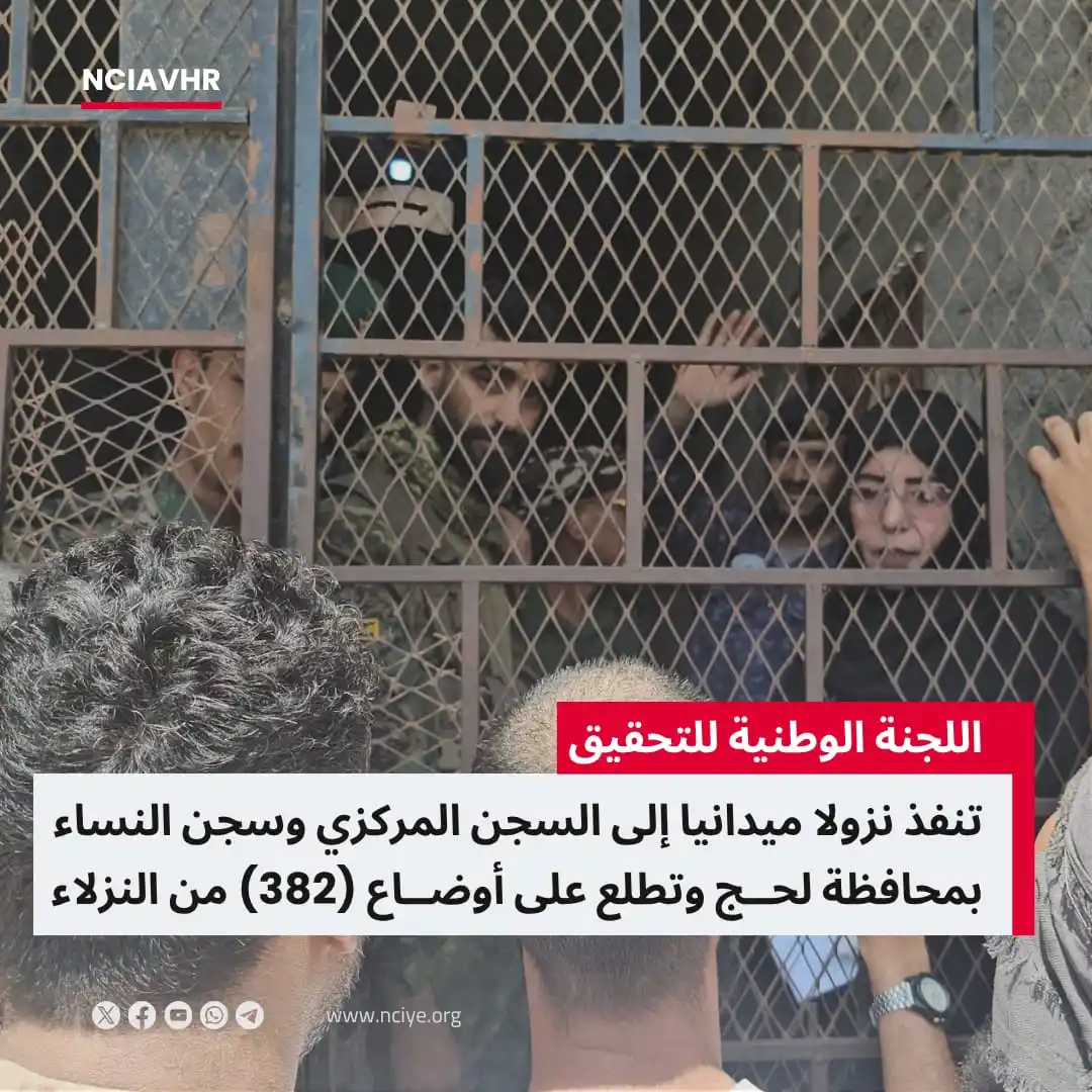 اللجنة الوطنية للتحقيق NCIAVHR post