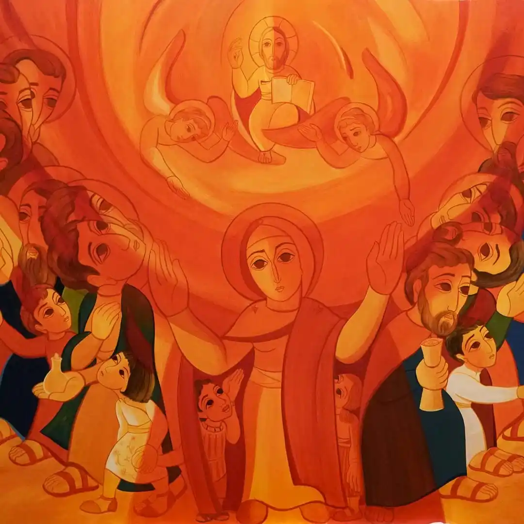 Image from Centro Aletti: *[IL VANGELO FESTIVO] DOMENICA DI PENTECOSTE (ANNO C)* di Jaromír Zádr...