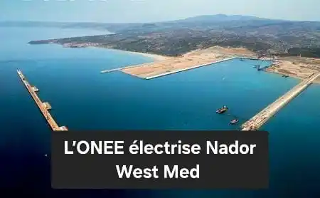 Image from L'InfÔrmat'Heure Marocain Channel: *Info Express* L’ONEE a mis en service une ligne électrique très hau...