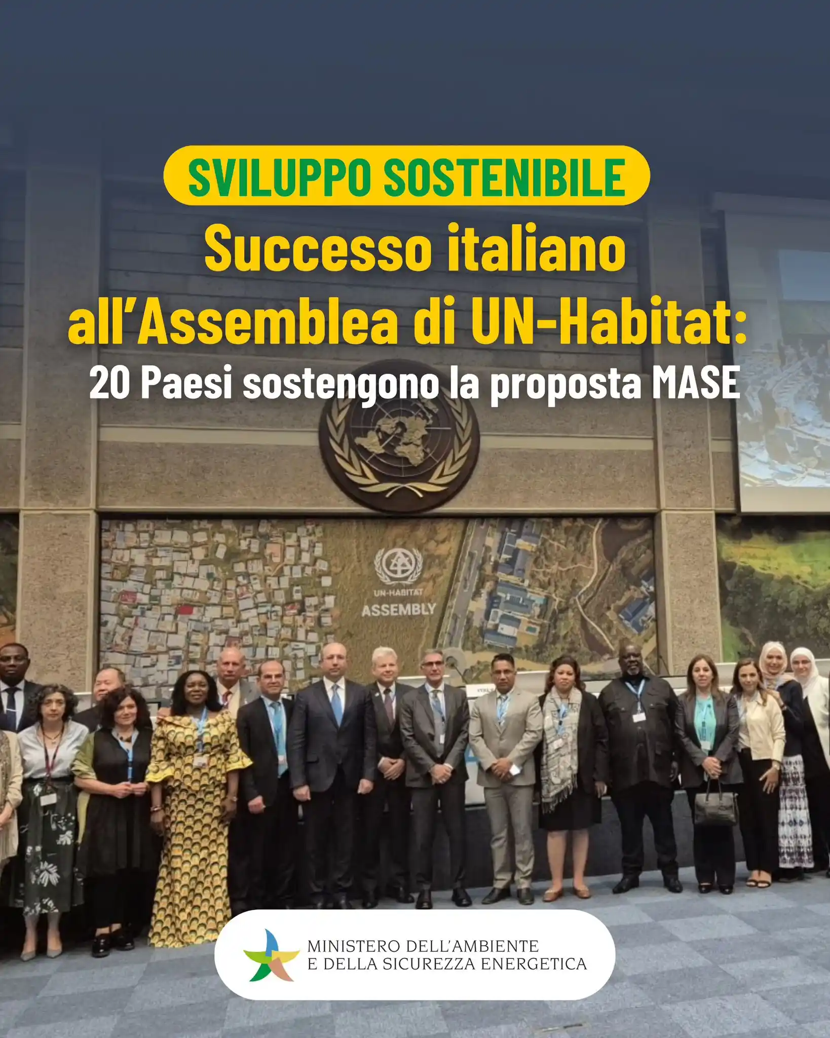Image from Ministero dell'Ambiente e della Sicurezza Energetica: 🇮🇹 L’Italia rafforza il proprio ruolo guida nelle politiche ambienta...