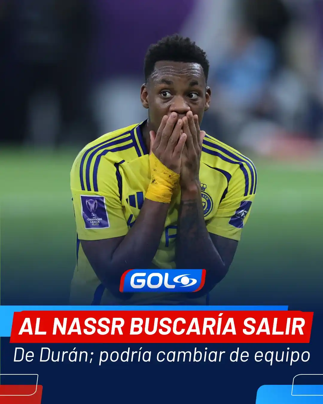 Image from Caracol Sports: ¡Jhon Durán podría irse de Al Nassr! Acá las duras razones: https://ti...