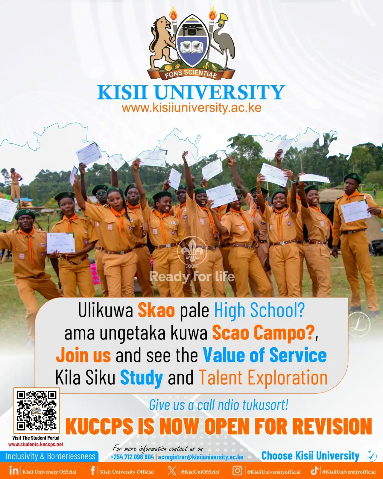 Image from KISII UNIVERSITY: Join us at Kisii University and get an opportunity to not only learn f...