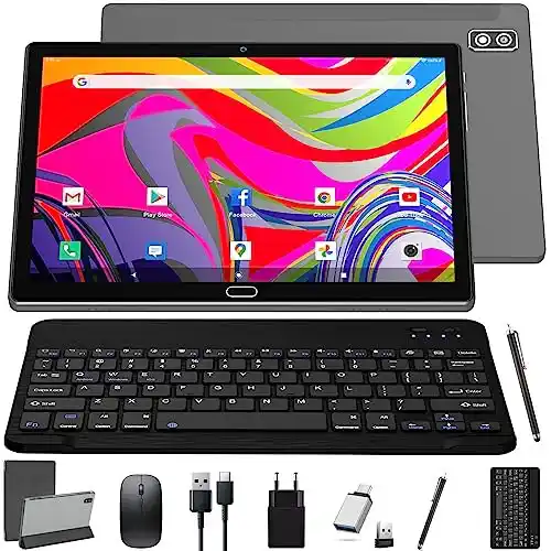 Image from Pirate Deals Angebote | Preisfehler, Schnäppchen, Rabatte & Freebies: KADYBE 2025 Neueste Android 13 Tablet 10 Zoll,2-in-1 Tablet Mit 2 SIM ...