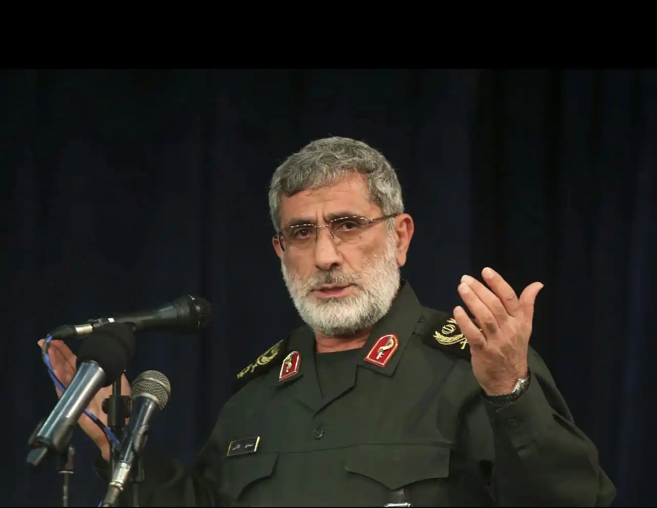 Image from وكالة المشهد السوري : قائد قوات الطورائ الإيرانية يودع المونديال متابعة قناة وكالة المشهد_...