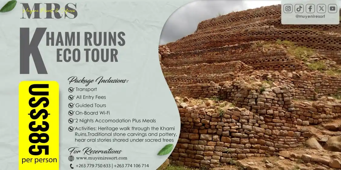 Image from Muyeni Resort & Safaris: 🌿Khami Ruins Eco Tour - US$385 per person🌿 Experience adventure, cu...