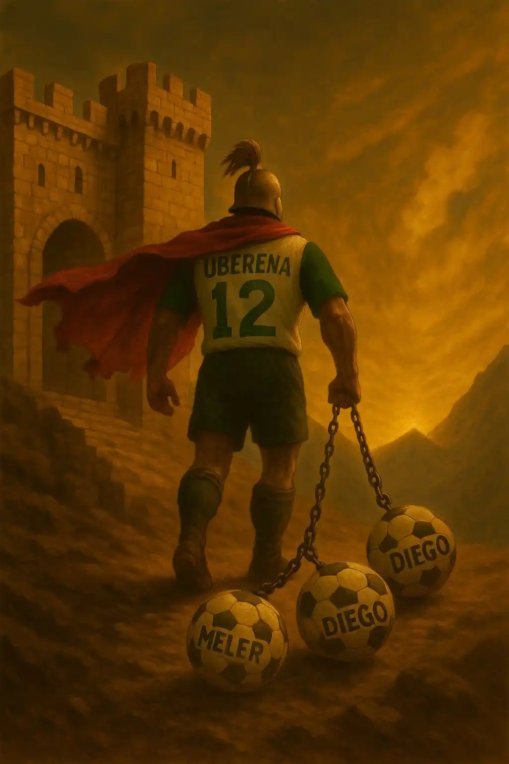 Image from Oberena Fútbol: “La batalla empezó en Tudela, pero la historia se escribe en Oberena. ...