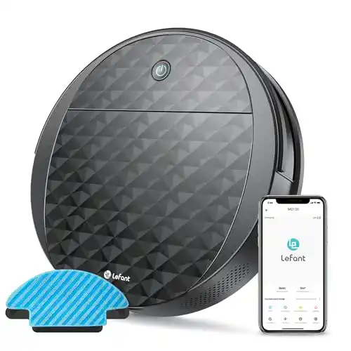 Image from Pirate Deals Angebote | Preisfehler, Schnäppchen, Rabatte & Freebies: LEFANT Saugroboter Mit Wischfunktion, 3200Pa Staubsauger Roboter mit 1...