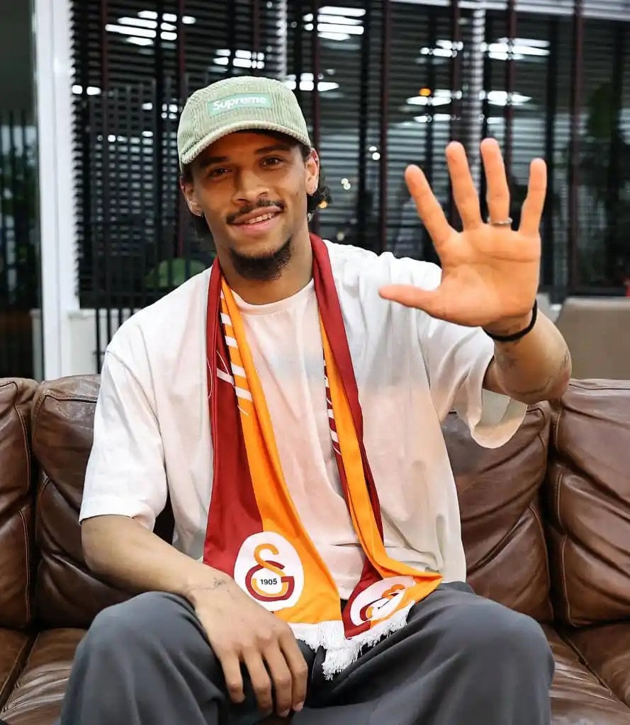 Image from SOCCER WORLD News HQ: Leroy Sané on why he decided to move to Galatasaray: "The atmosphere...