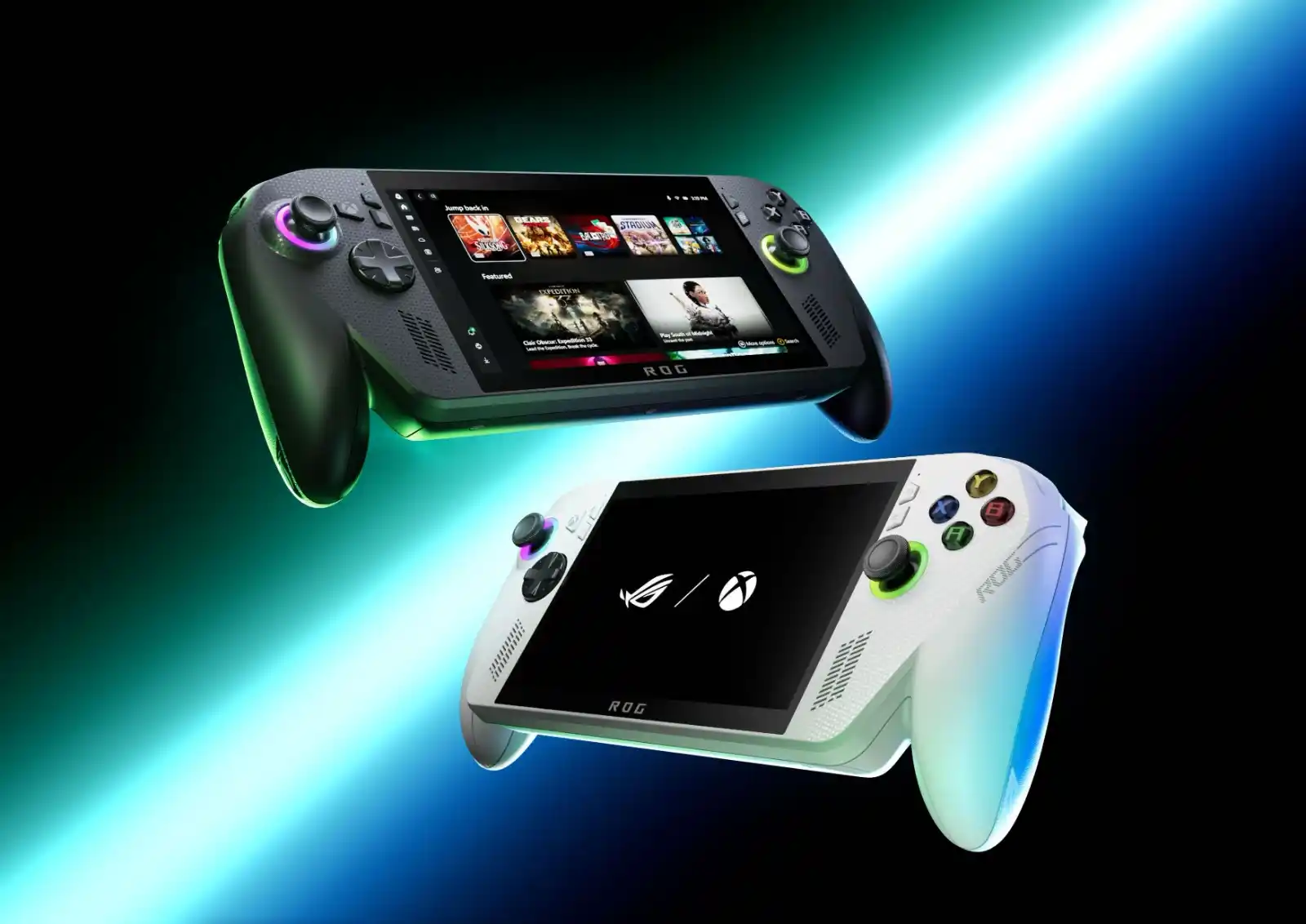 Image from The Straits Times: Microsoft has unveiled its first Xbox handheld gaming devices. 🕹️ Th...