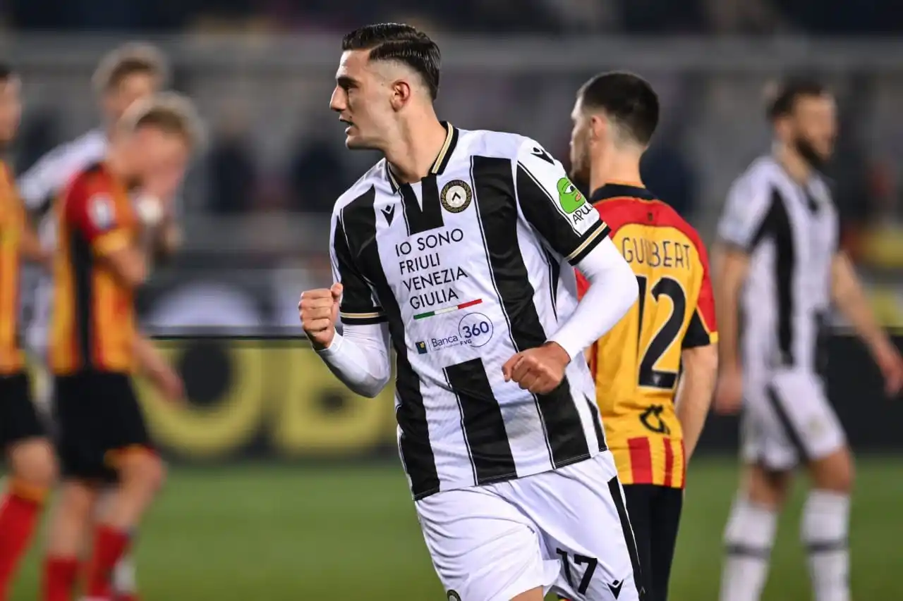 Image from SOCCER WORLD News HQ: Napoli are negotiating for Lorenzo Lucca as Lukaku’s backup. The playe...