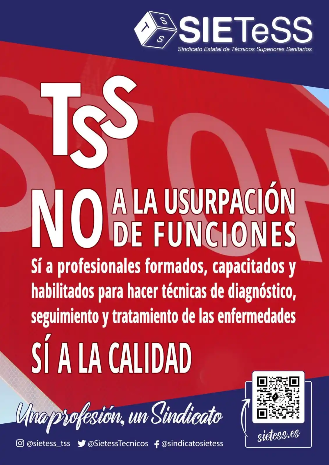 Image from Técnicos Superiores Sanitarios: Ningún puesto que corresponda a los Técnicos Superiores Sanitarios deb...