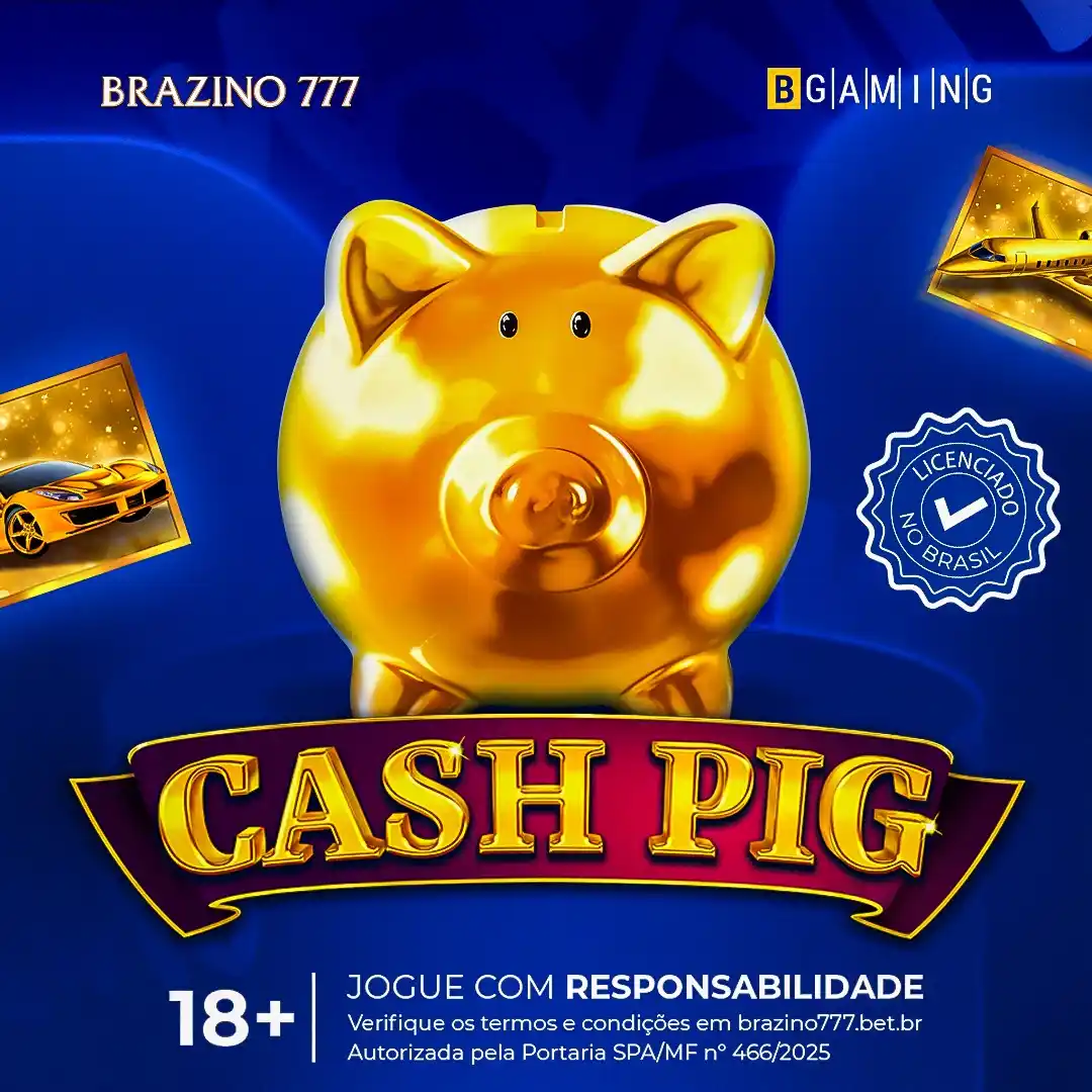 Image from Brazino777.Bet.Br cassino: 🐷💥 O porquinho do Cash Pig tá mais quente que churrasco no domingo! ...