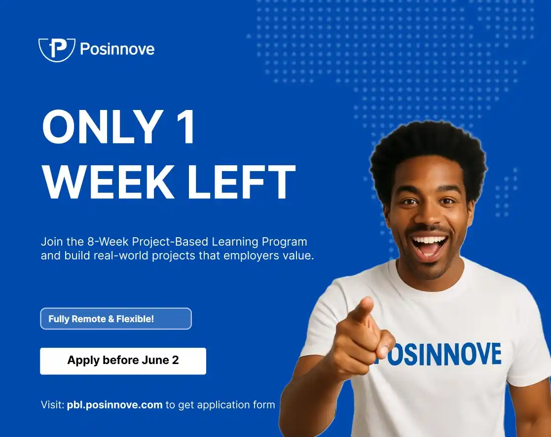 Image from Posinnove: ⏳ Only 1 Week Left!  Our Project-Based Learning (PBL) Cohort 2 is clos...