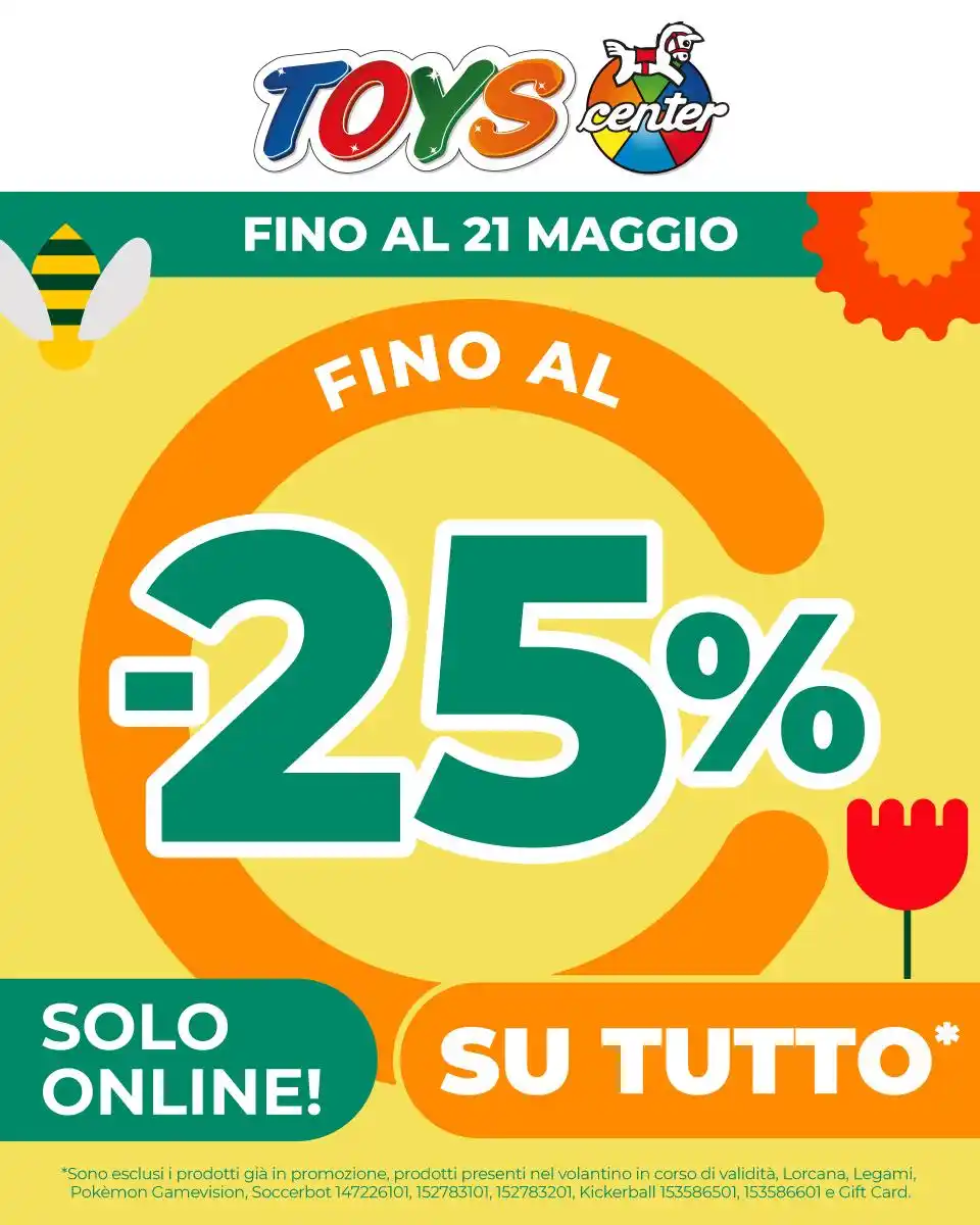 Image from Il Mastro Costruttore®: Partita la nuova Promo Toys Center Sui LEGO sconti dal 10-20% https:/...