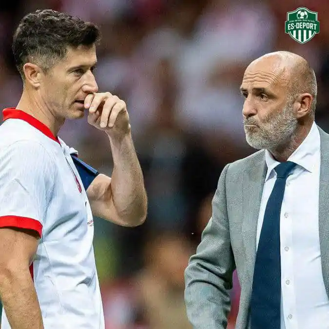Image from ES-DEPORT ⚽👑: 👨🏻🏫❌🇵🇱 ¡El entrenador de la selección nacional polaca Michal Pr...