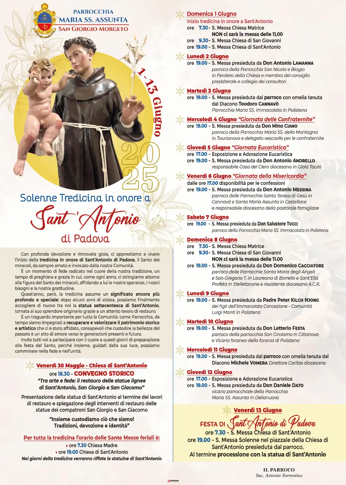 Parrocchia "MARIA SS. ASSUNTA" San Giorgio Morgeto (Rc) post