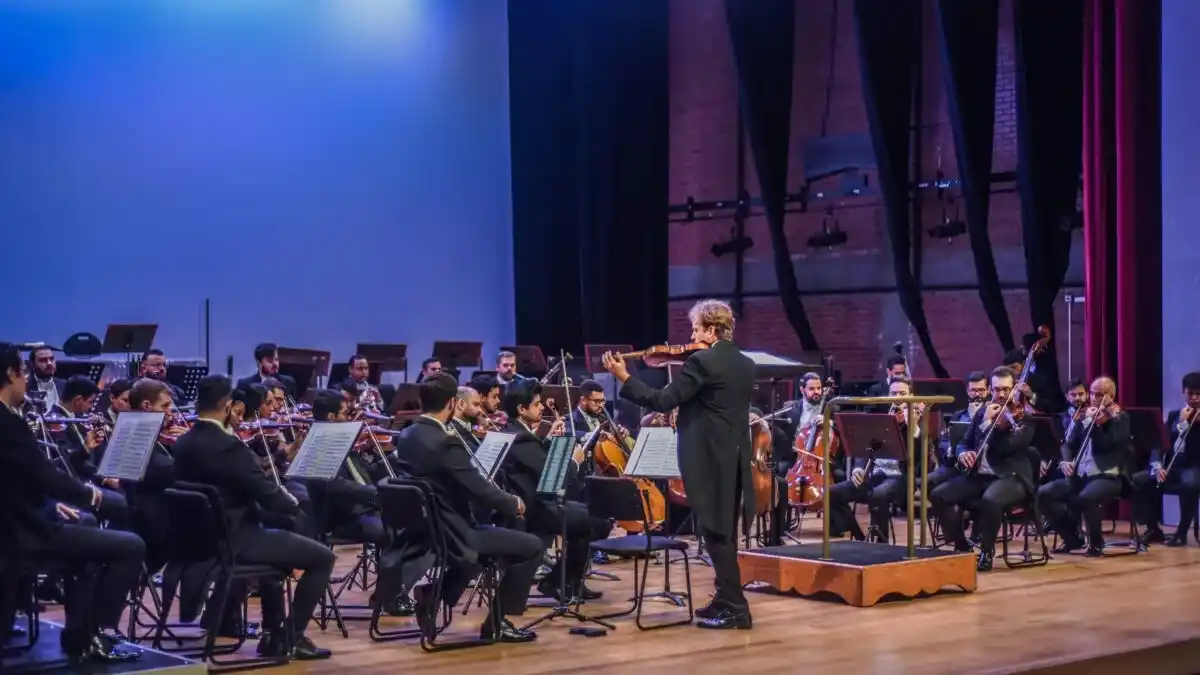 Image from Mais Goias: Quinteto de Cordas da Filarmônica abre programação cultural do Festiva...
