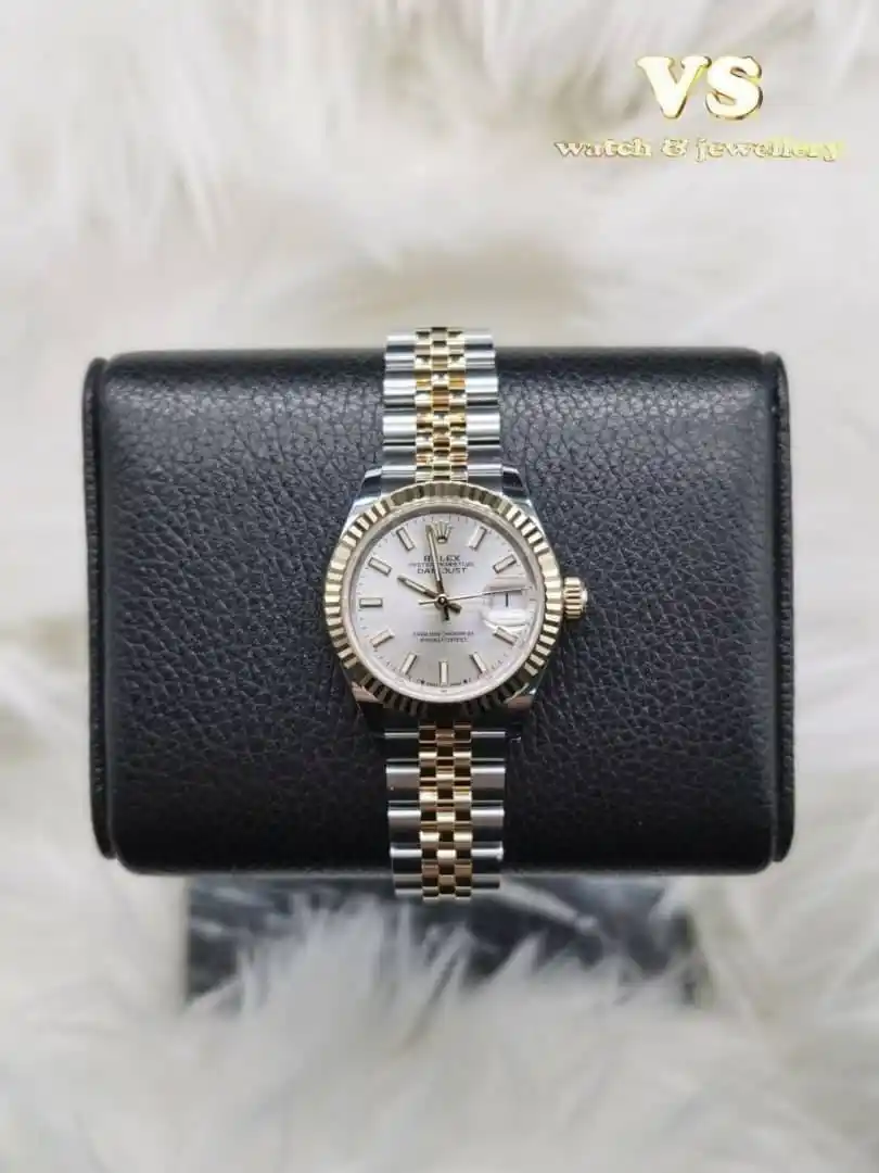Image from VS Watch & Jewellery Channel 📺: Rolex Datejust 279173 Half Gold 28mm,Automatic Power Reserve 70 Hours ...