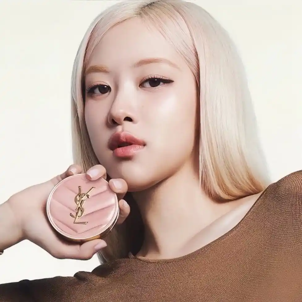 Image from BLΛƆKPIИK GLOBΛL: ROSÉ for YSL Beauté...