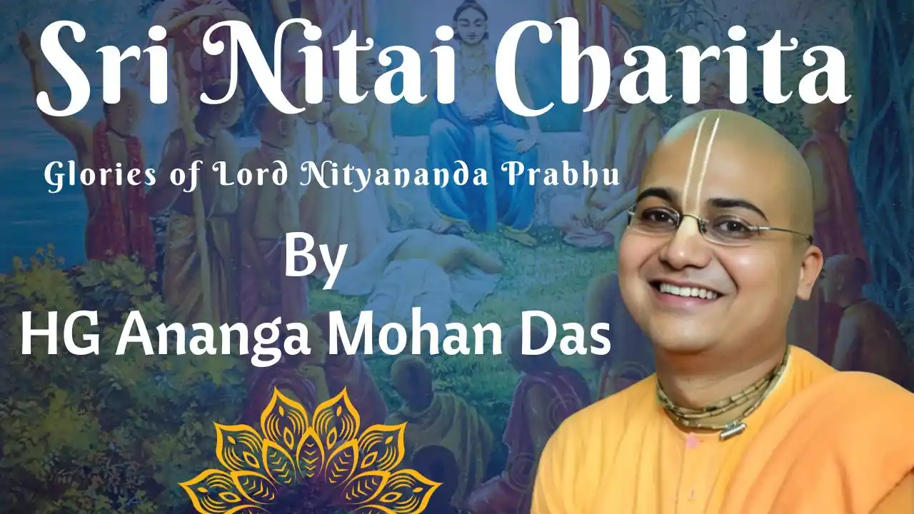 Image from ISKCON Kolkata Official: *SRI NITAI CHARITA* *Glories of Lord Nityananda Prabhu* *By HG Anang...