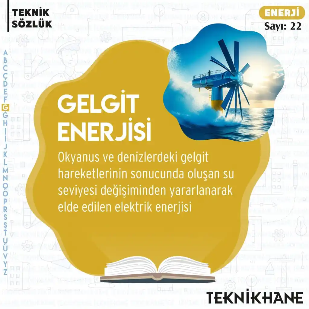 Image from Teknikhane: Teknikhane *Teknik Sözlük* Haftanın Terimi:*Gelgit Enerjisi*...