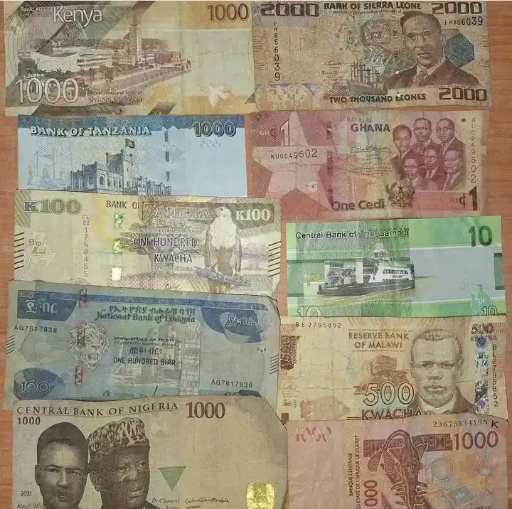 Image from Educative News Room |PressHere2Follow: These are the currencies we have in Africa. Some of these currencies a...