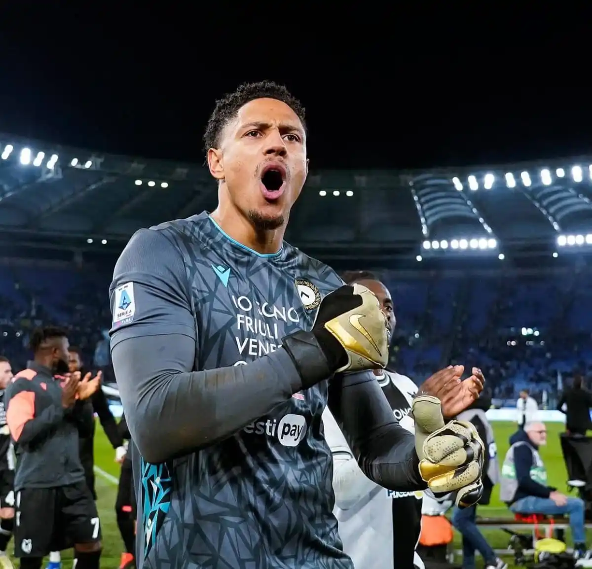 Image from SOCCER WORLD News HQ: Udinese goalkeeper Maduka Okoye is under investigation by the Prosecut...