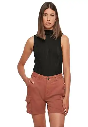 Image from Pirate Deals Angebote | Preisfehler, Schnäppchen, Rabatte & Freebies: Urban Classics Damen TB5499-Ladies Rib Knit Pirαtе$-Dеαls Sleevless Bo...