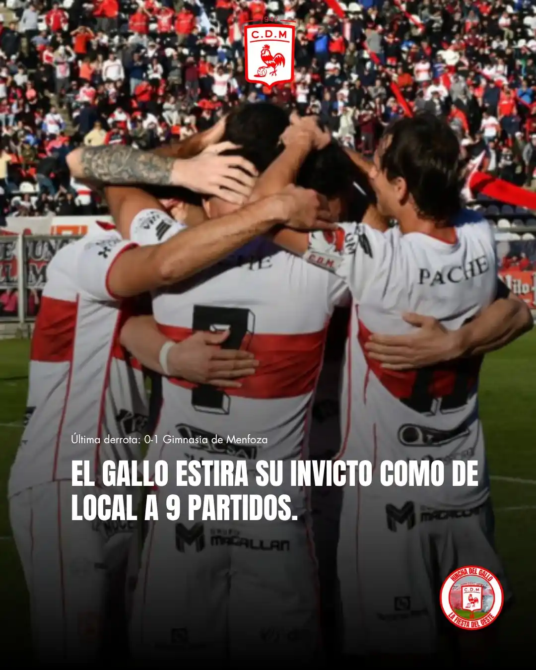 Image from 🐓 Hincha Del Gallo: ¡🐓 VAMOS POR MÁS!. Morón llegó a nueve partidos sin perder como de l...