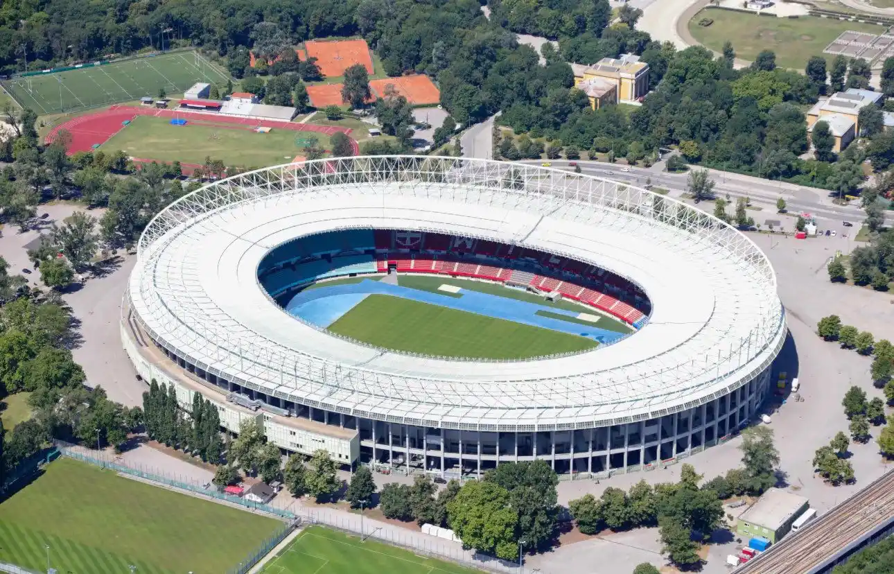 Image from Eurovision Türkiye: Viyana'daki 50 bin kapasiteli Ernst Happel Stadyumu, olası bir mekan o...
