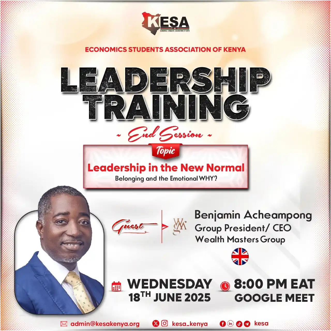 Image from KESA: *What's in it for our KESA community at the session?* We’re building a...