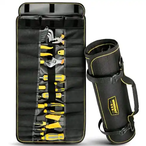 Image from Pirate Deals Angebote | Preisfehler, Schnäppchen, Rabatte & Freebies: WINHUNT Werkzeugrolle, Werkzeugtasche 25 Taschen Pirαtе-Dеαl:s Werkzeu...