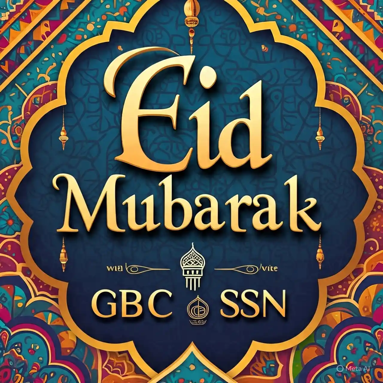 Image from GBC Students Support Network: Wishing Happy Eid to our GB-C SSN family! May the spirit of Eid fill ...