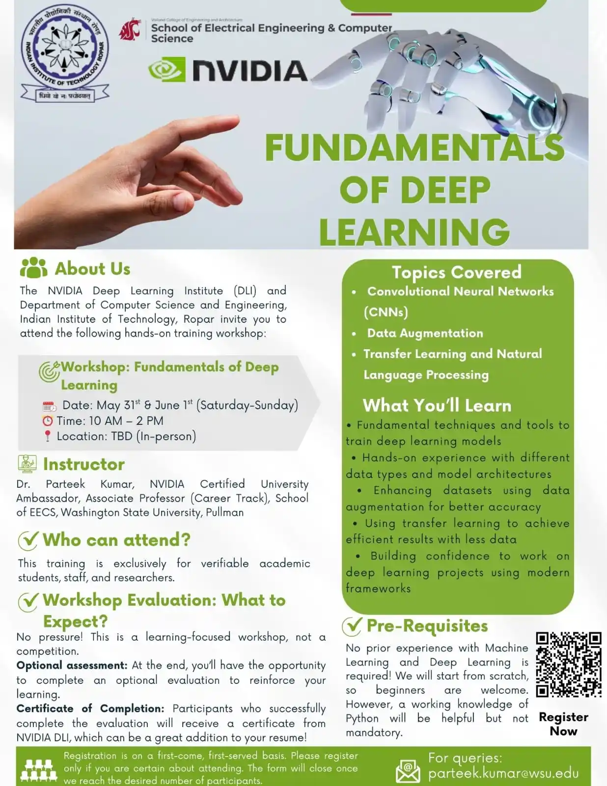 Image from Physics Aspirants: Workshop: Fundamentals of Deep Learning Date: June 31–July 1 Time: 10...