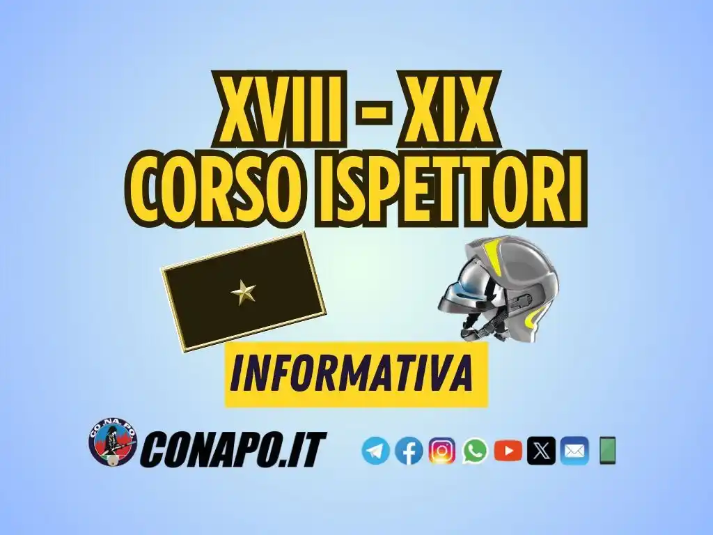 Image from CONAPO Sindacato Autonomo Vigili Fuoco: 📃 *XVIII Corso di formazione - Concorso interno, per titoli ed esami,...