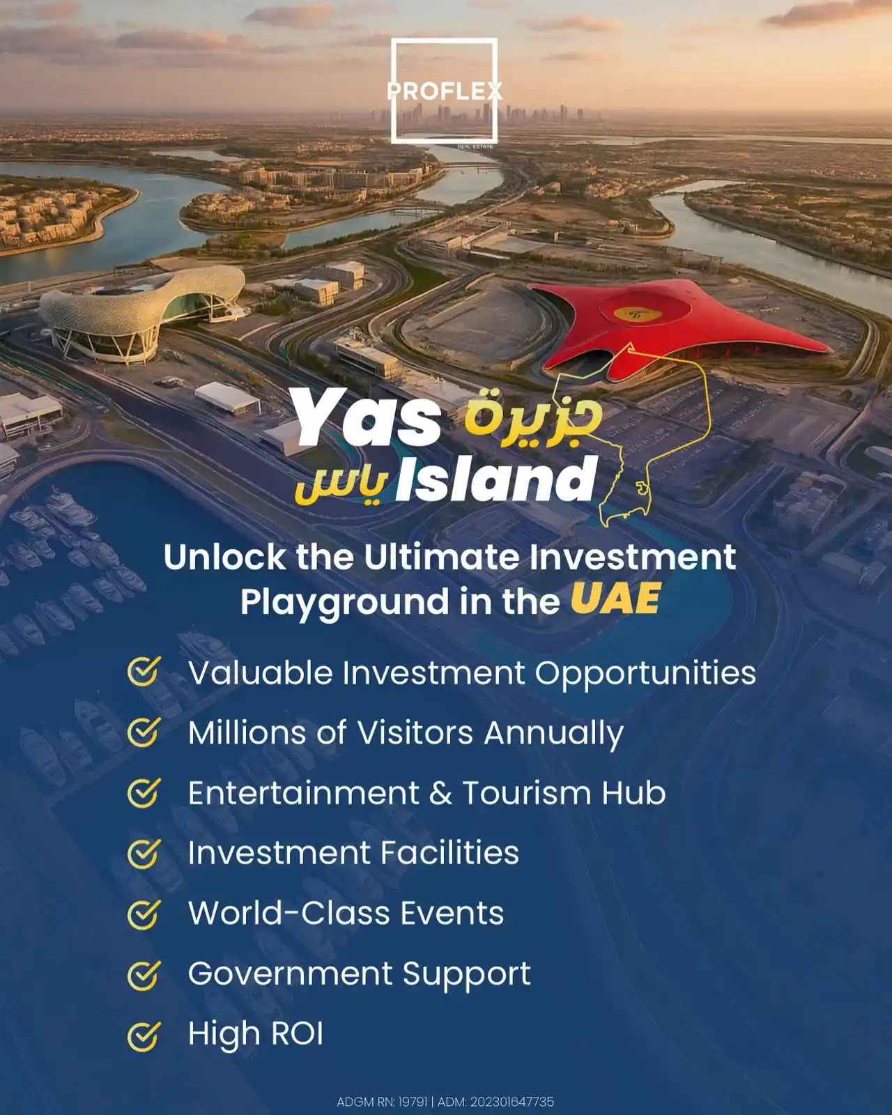 Image from PROFLEX Real Estate: 🚀 Yas Island: Where Vision Meets Value 🌍 Ready to tap into one of th...