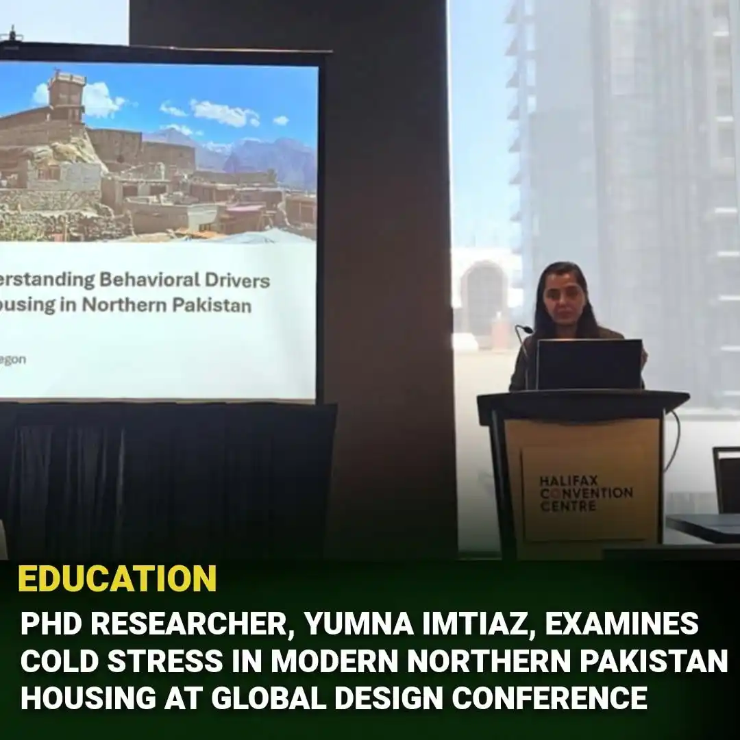 Image from GBC Students Support Network: Yumna Imtiaz, a PhD candidate in the Environmental Studies Program at ...