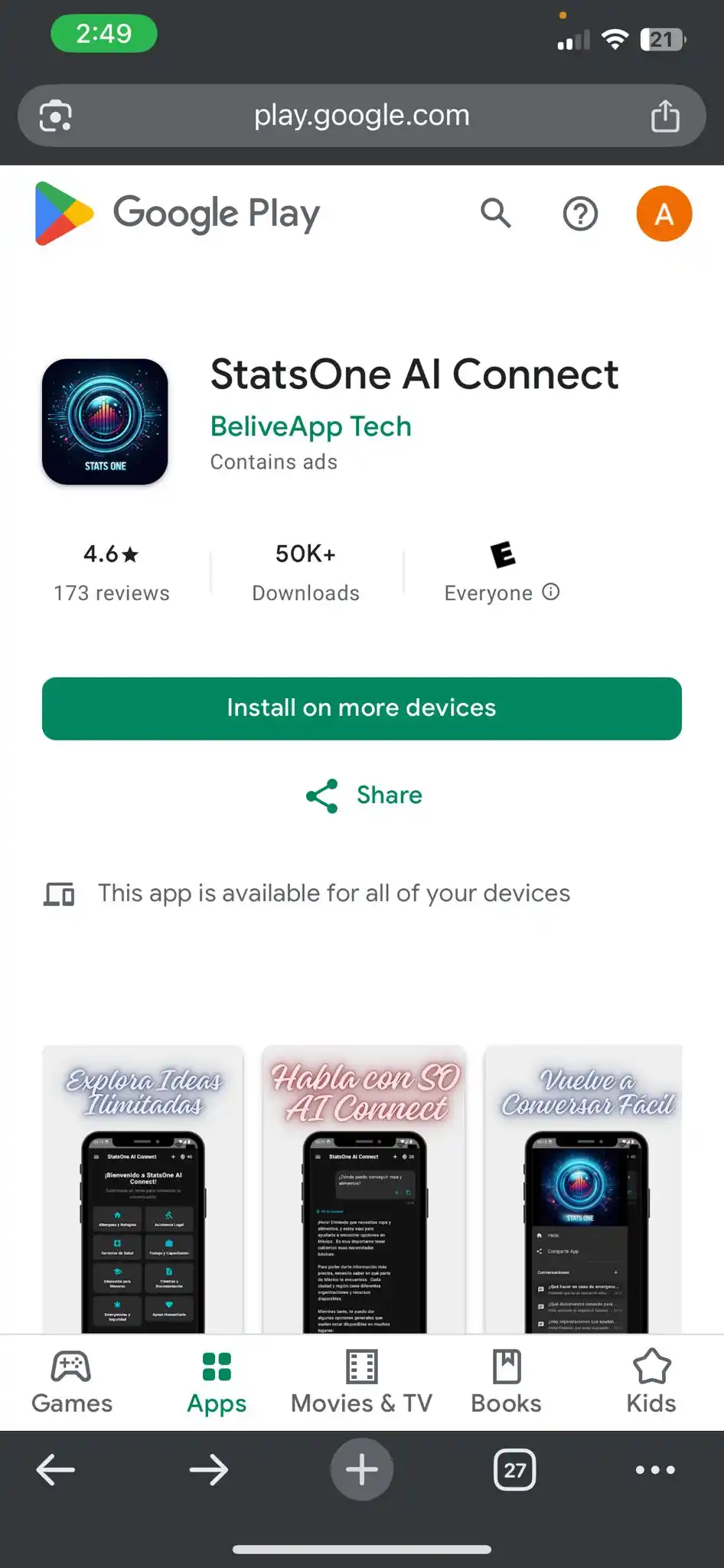 Stats One Official Channel post