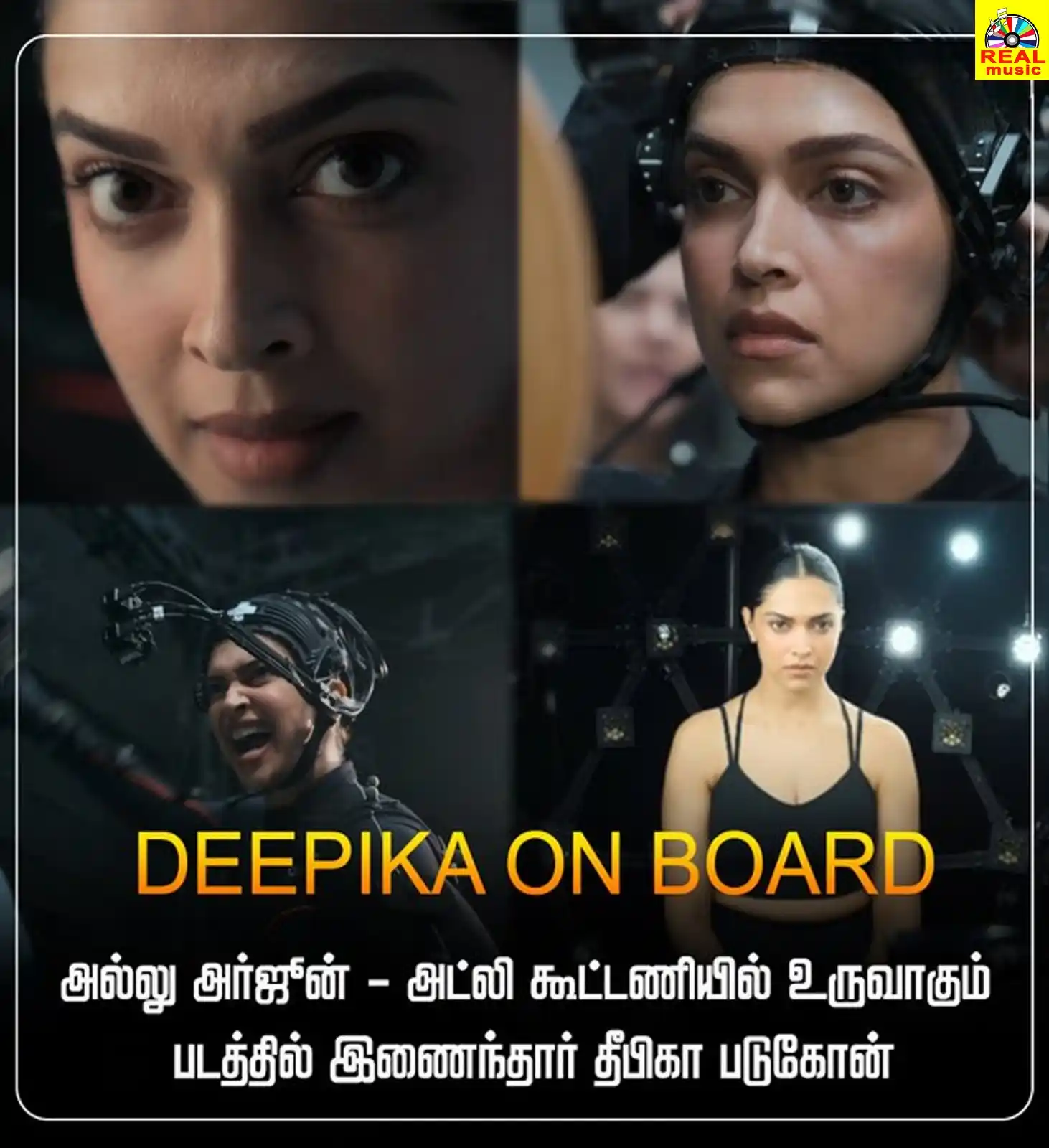 Image from Real Entertainment: அல்லு அர்ஜுன் - அட்லி கூட்டணியில் உருவாகும் படத்தில் இணைந்தார் தீபிகா ...