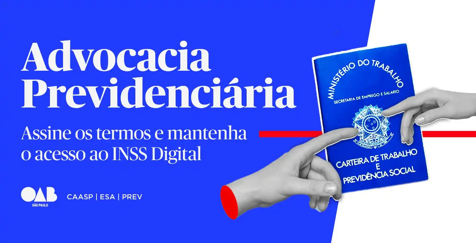 Image from OAB São Paulo : ATENÇÃO 🚨 Advocacia que utiliza o sistema INSS Digital e o Guichê Vi...